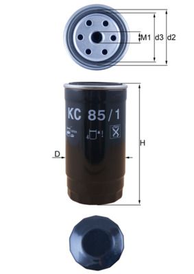 Degvielas filtrs - KC 85/1