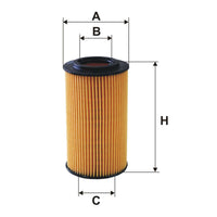 Eļļas filtrs - OE 677/4