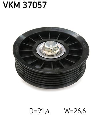 Ohjainrulla, moniurahihna - VKM 37057