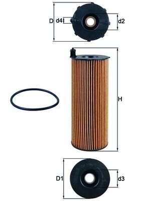 Eļļas filtrs - OX 196/1D1
