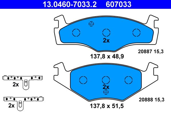 Jarrupala, levyjarru - 13.0460-7033.2