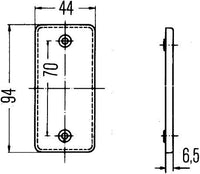 Heijastin - 8RA 003 326-011