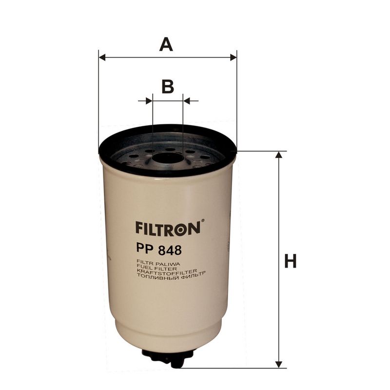 Degvielas filtrs - PP 848