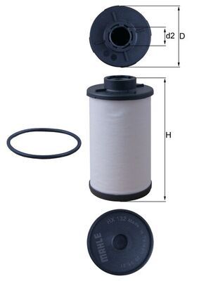 Hidraulikas filtrs, Automātiskā pārnesumkārba - HX 132D