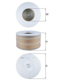 Gaisa filtrs - LX 1641