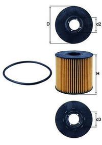 Eļļas filtrs - OX 210D