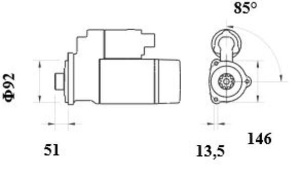 Starteris - MS 905