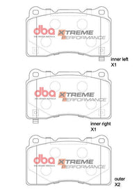 Brake Pads Xtreme Performance | Front Axle - DB1695XP