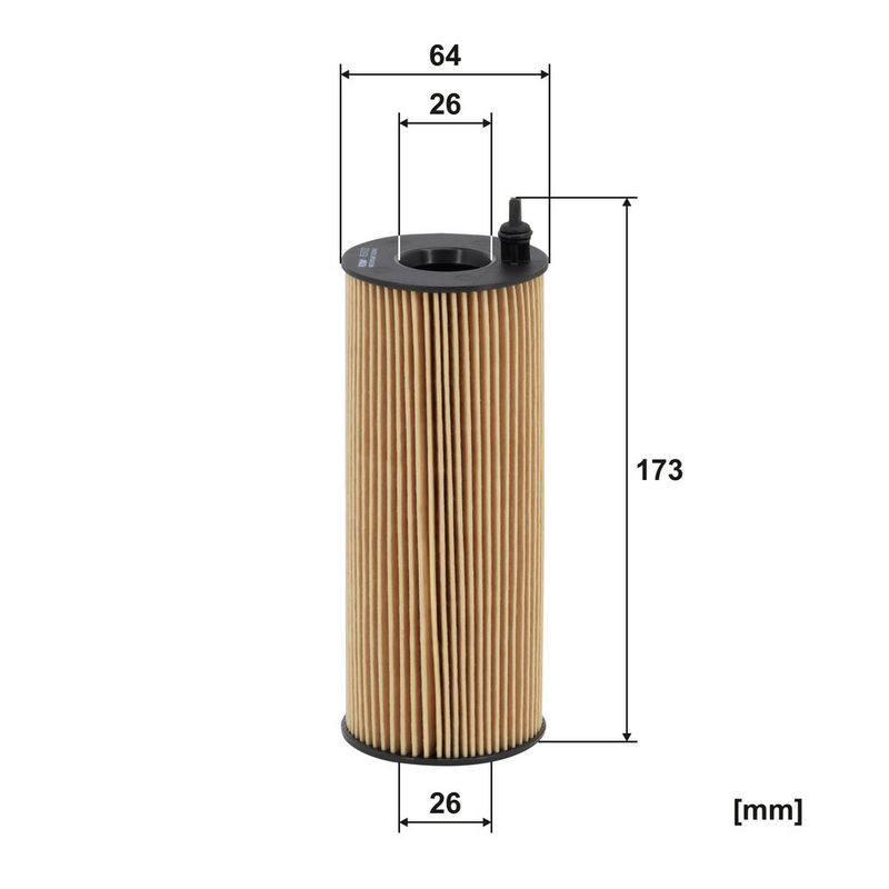 Eļļas filtrs - OE 672/2