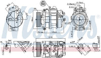 Kompressori, ilmastointilaite - 890069