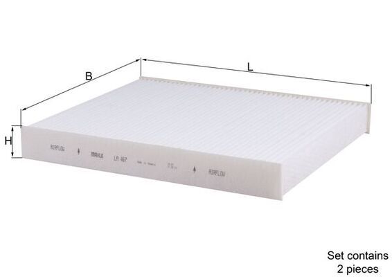 Salona filtrs - LA 467/S