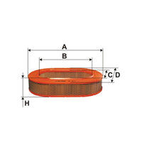 Gaisa filtrs - AE 345/1