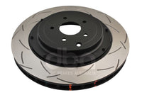 5000 series - Crossed Drilled & Slotted 2-Piece Black Hat - DBA52321BLKXS