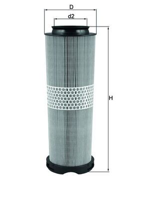 Gaisa filtrs - LX 1020