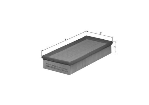 Gaisa filtrs - LX 408