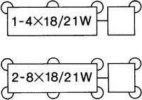 Pagrieziena signāla pārtraucējs - 4DZ 004 019-021