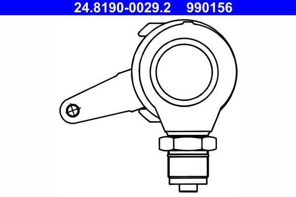 Vipu, jarrusatula-seisontajarru - 24.8190-0029.2