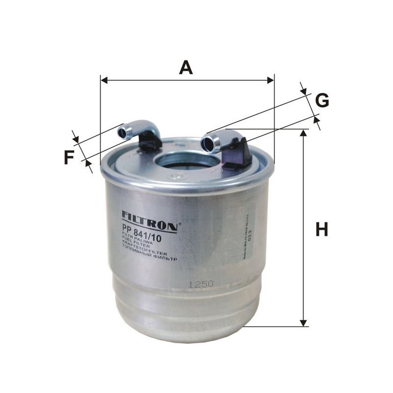 Degvielas filtrs - PP 841/10