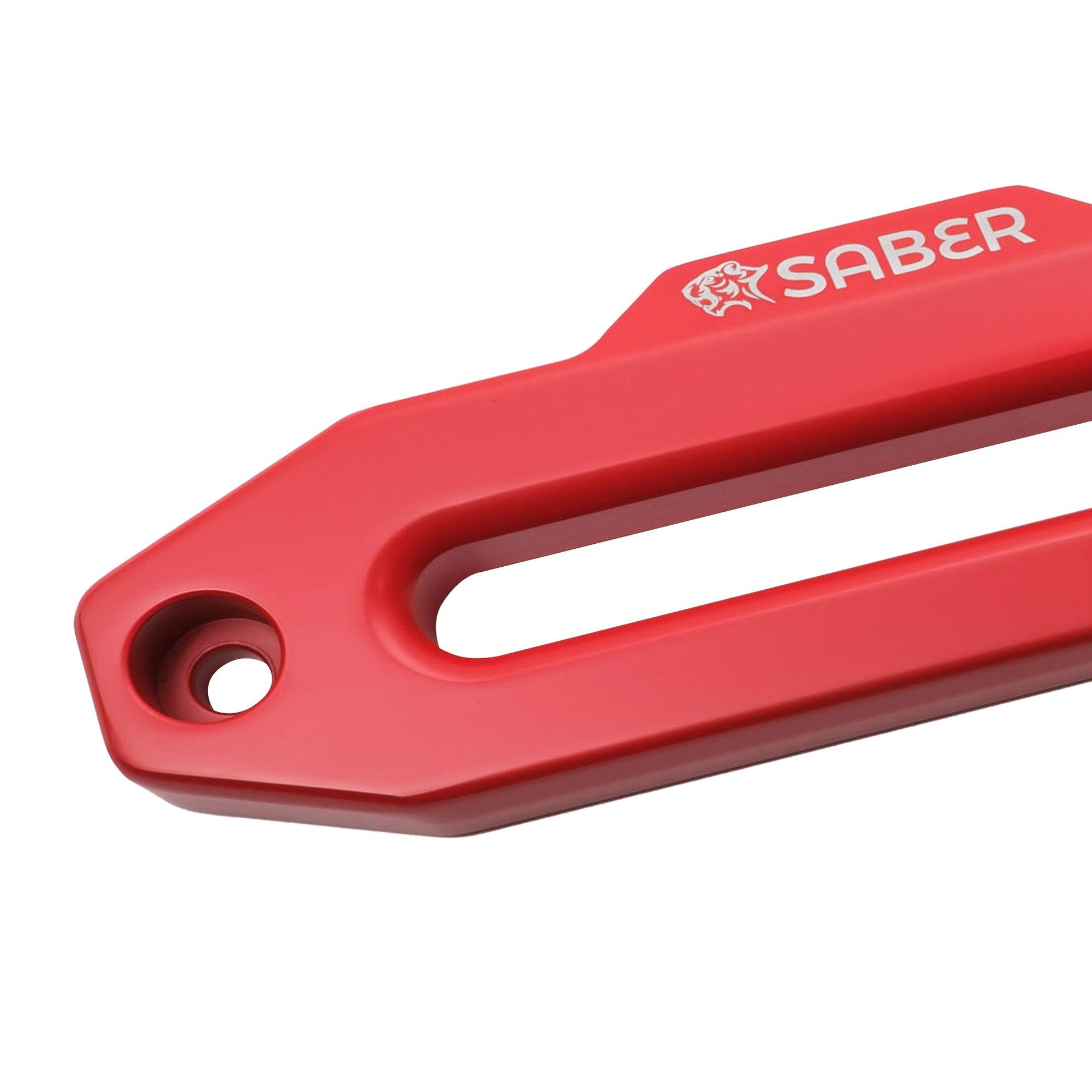 Saber Offroad Aluminium Anodised Fairlead – Cerakote Red  - SBR-FLCR