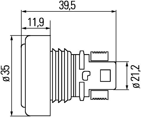 Gabarītlukturi - 2PF 340 825-001