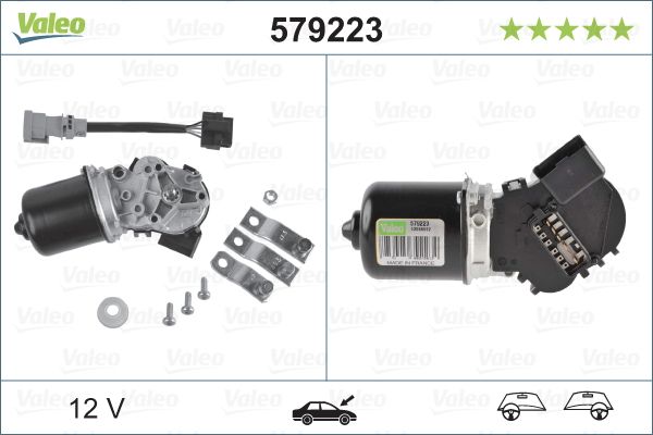 Stiklu tīrītāju motors - 579223