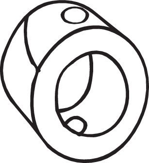 Pidike, pakoputkisto - 255-267