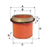 Gaisa filtrs - AM 433