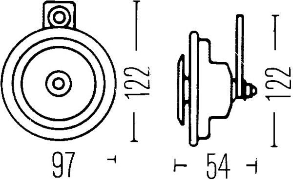 Skaņas signāls - 3AL 002 952-871