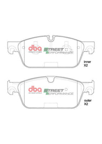 Brake Pads Street Performance - DB15261SP