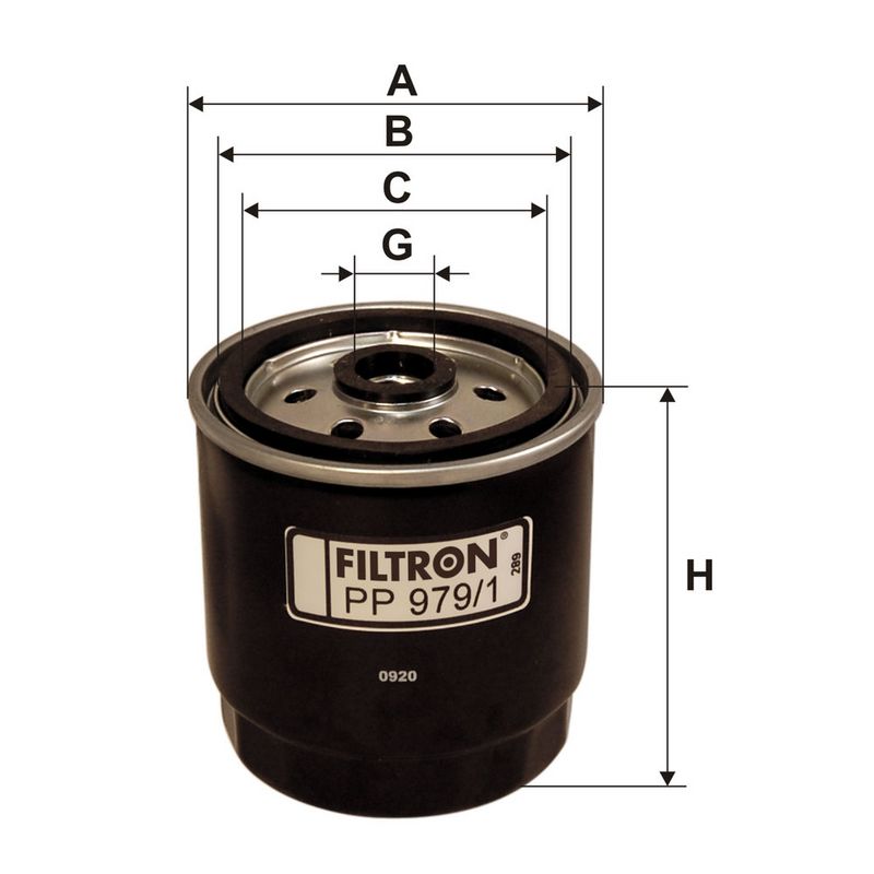 Degvielas filtrs - PP 979/1