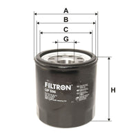 Eļļas filtrs - OP 596