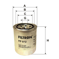 Degvielas filtrs - PP 972