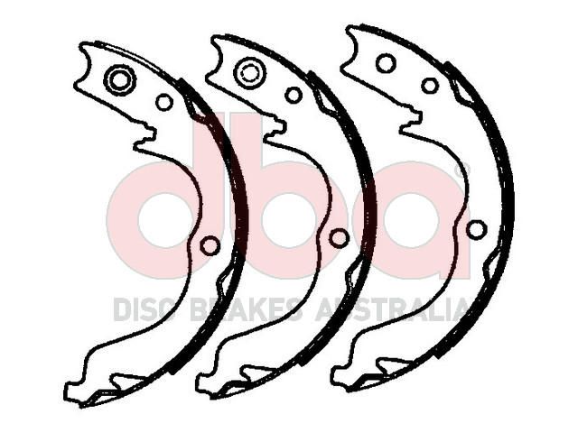 Street Series Brake Shoes - DBAS1915