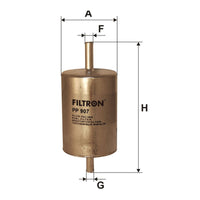 Degvielas filtrs - PP 907
