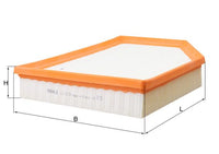 Gaisa filtrs - LX 4234