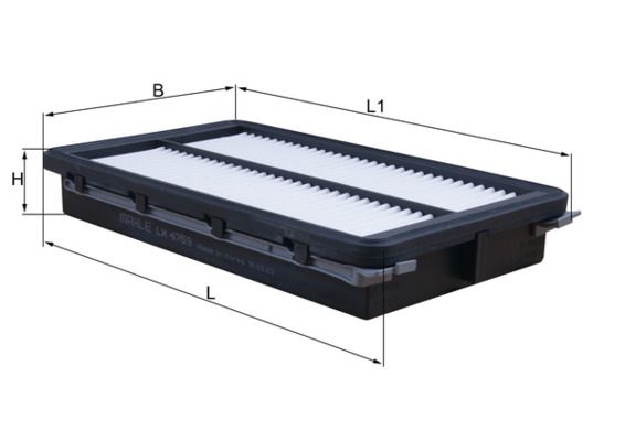 Gaisa filtrs - LX 4759