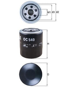 Eļļas filtrs - OC 540