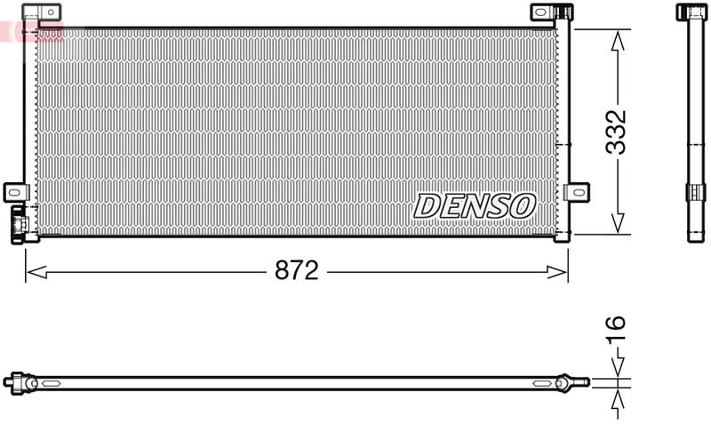 Lauhdutin, ilmastointilaite - DCN99072