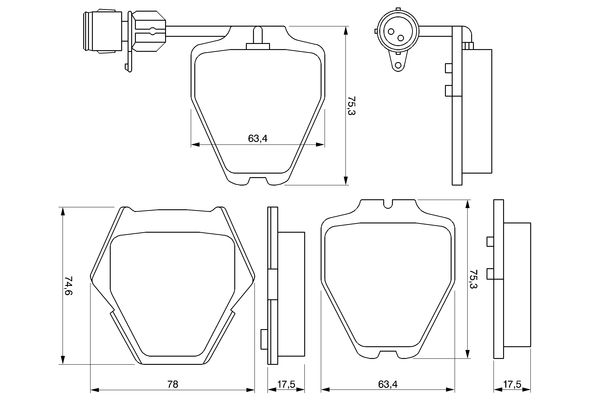 Jarrupala, levyjarru - 0 986 424 689