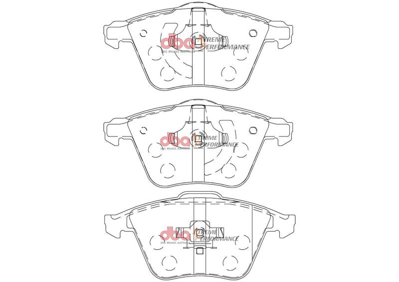 Brake Pads Xtreme Performance | Front Axle - DB2176XP