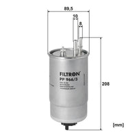 Degvielas filtrs - PP 966/3