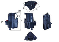 Degvielas filtrs - KL 832D