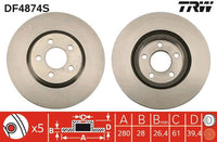 Bremžu diski - DF4874S