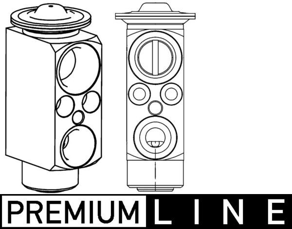 Paisuntaventtiili, ilmastointilaite - AVE 81 000P