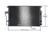 Lauhdutin, ilmastointilaite - AC 553 001S