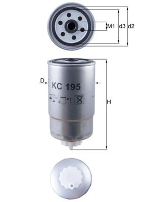 Degvielas filtrs - KC 195