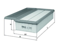 Gaisa filtrs - LX 3345