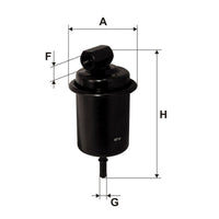 Degvielas filtrs - PP 876/3