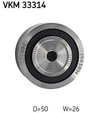 Ohjainrulla, moniurahihna - VKM 33314