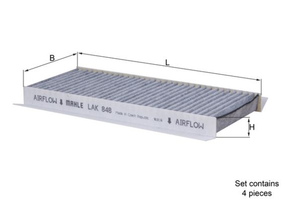 Salona filtrs - LAK 848/S
